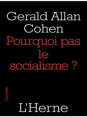 cover image of Pourquoi pas le socialisme ?